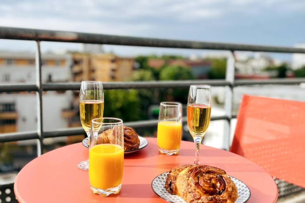 Penthouse De Standing: Vue Paris- 10Min De L'Aeroport Orly - Parking Gratuit Apartment ภายนอก รูปภาพ